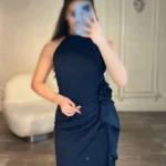 پیراهن کوتاه بغل گل 3263