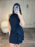 پیراهن کوتاه بغل گل 3263 - Image 2