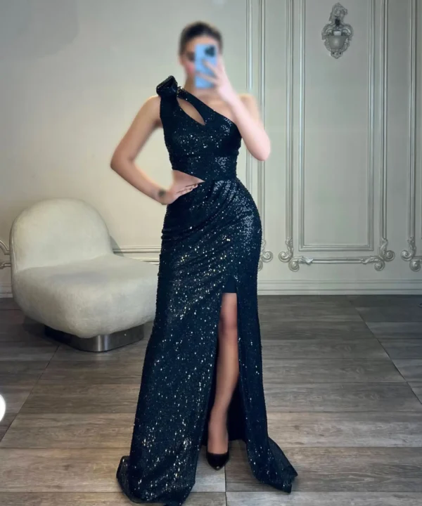 ماکسی یقه رومی پولکی کد Y76