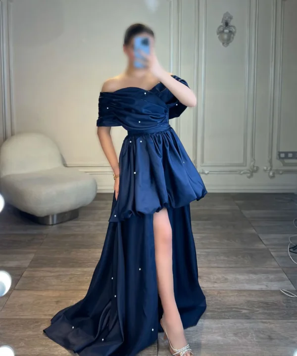 ماکسی جلو کوتاه مروارید کد 2735