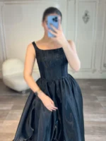 ماکسی جلو کوتاه فنر دوزی کد AA49 - Image 2