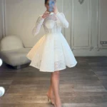 پیراهن عروسکی تور کد AA70