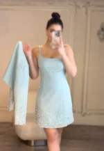 کت سارافون مرواریدی کد 2892 - Image 7