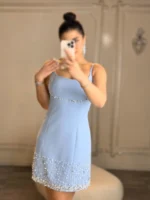 کت سارافون مرواریدی کد 2892 - Image 6