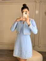 کت سارافون مرواریدی کد 2892 - Image 8