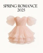 پیراهن عروسکی توری آستین دار کد 2963 - Image 6