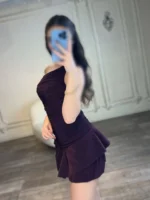 پیراهن کوتاه لمه پلیسه کد 2871 - Image 3