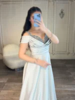 ماکسی رو سینه نگین کد 2847 - Image 6