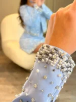 کت سارافون مرواریدی کد 2892 - Image 3