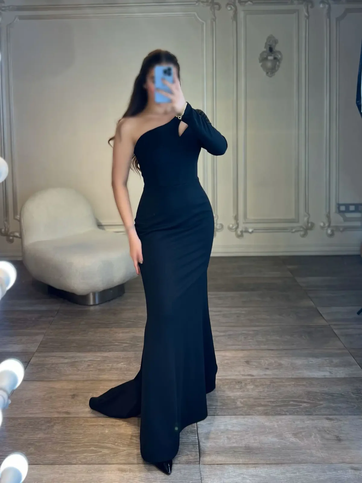 ماکسی یقه رومی اشکی کد 2725 - Image 1