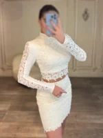 شومیز دامن کد 4036007 - Image 2