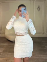 شومیز دامن کد 4036007 - Image 7