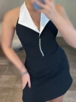 پیراهن جلیقه ای کد 3015 - Image 4