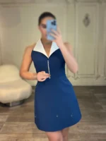 پیراهن جلیقه ای کد 3015 - Image 3