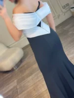 ماکسی با حریر ضربدری کد AA51 - Image 5