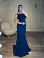 ماکسی پشت مرواریدی کد AA72 - Image 3