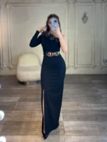 ماکسی گل پلنگی کد 11097 - Image 2