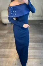 میدی یقه برگردان نگین کد 2977 - Image 3