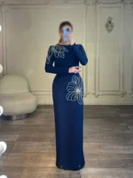 شومیز دامن گل نگینی کد 3140 - Image 2