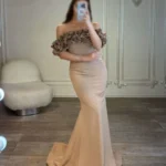 ماکسی یقه گل کد Y71