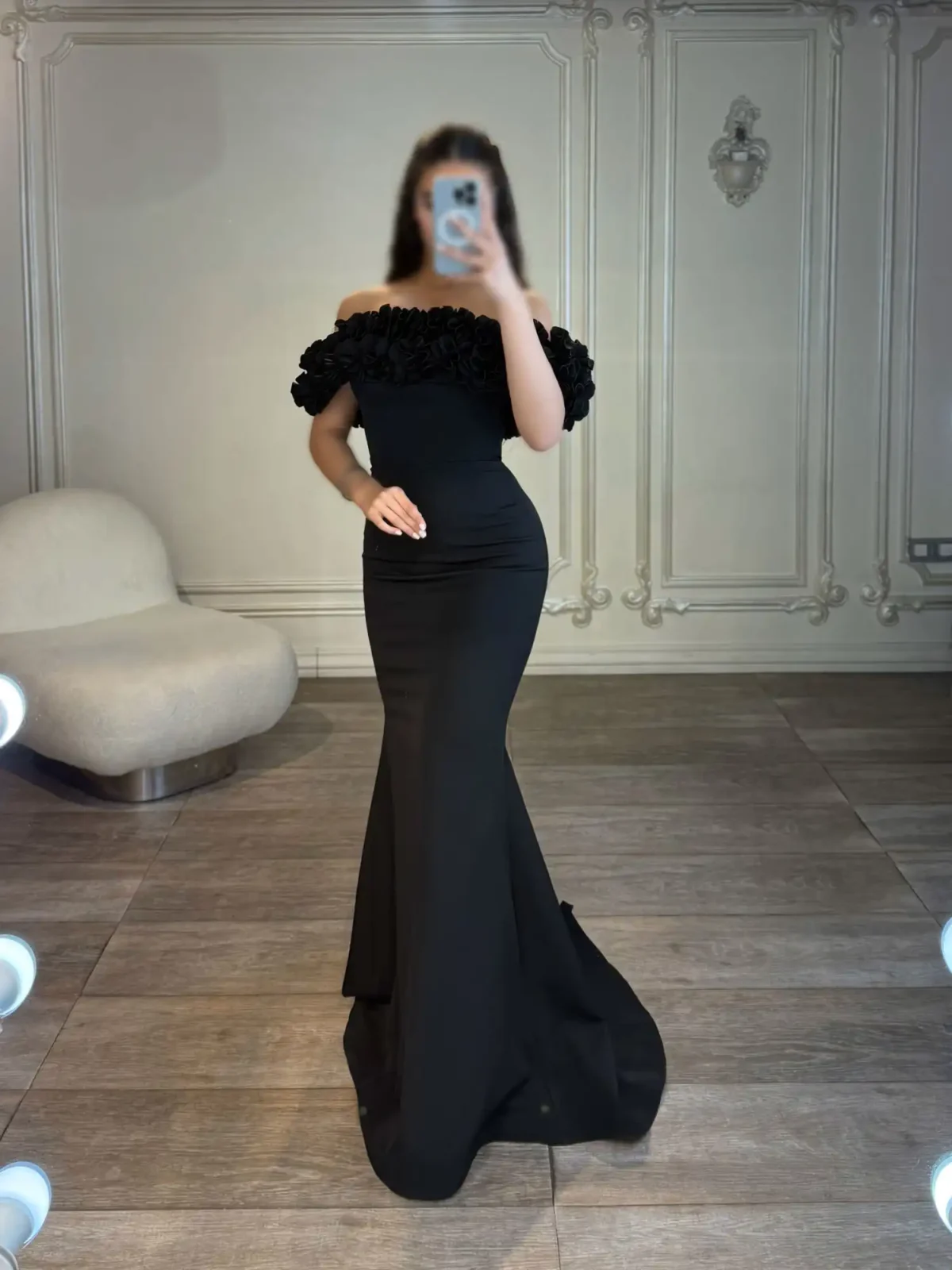 ماکسی یقه گل کد Y71 - Image 2