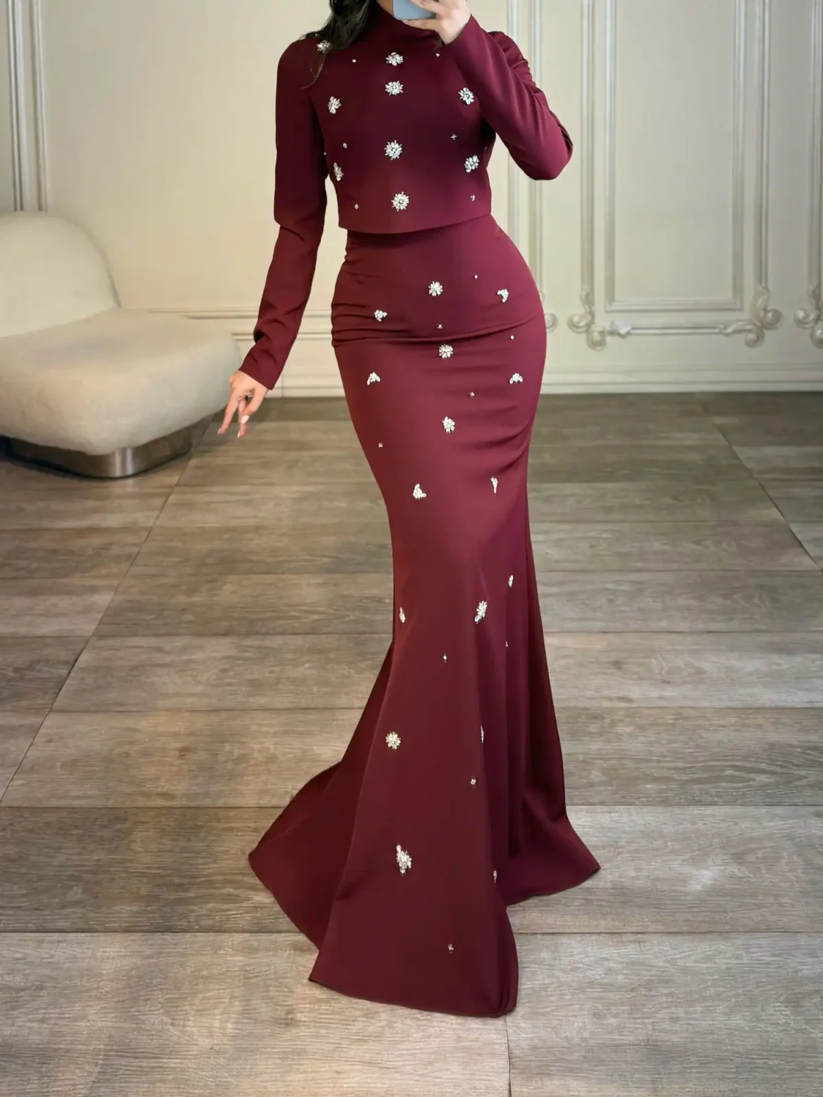 سارافون کراپ بلند کد AB80 - Image 1