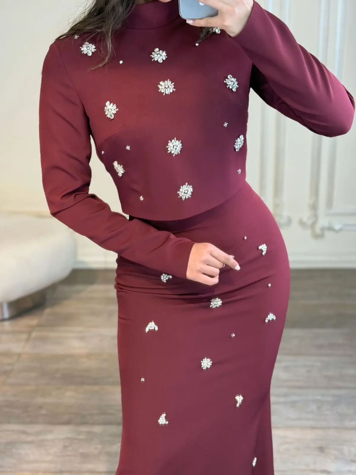 سارافون کراپ بلند کد AB80 - Image 2