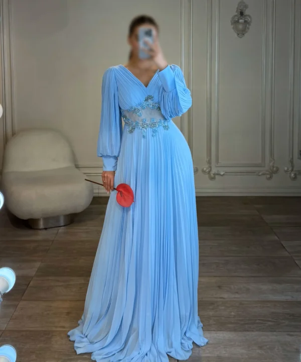 ماکسی پلیسه حریر کد 2662