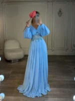 ماکسی پلیسه حریر کد 2662 - Image 3