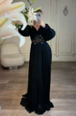 ماکسی پلیسه حریر کد 2662/1 - Image 5