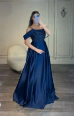 ماکسی آف شولدر بالا کار شده کد 3305 - Image 8