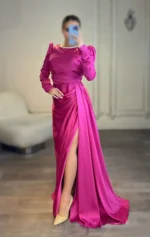 ماکسی ساتن پوشیده کد U19 - Image 4