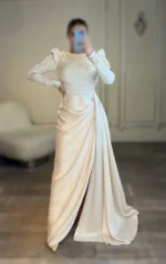 ماکسی ساتن پوشیده کد U19 - Image 3