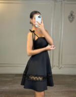 پیراهن سر شانه گره کد4042003 - Image 2