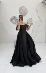 ماکسی آف شولدر بالا کار شده کد 3305 - Image 9