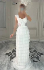 پیراهن پله ای حریر کد 3010 - Image 9