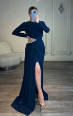 ماکسی پهلو نگین کد 2971