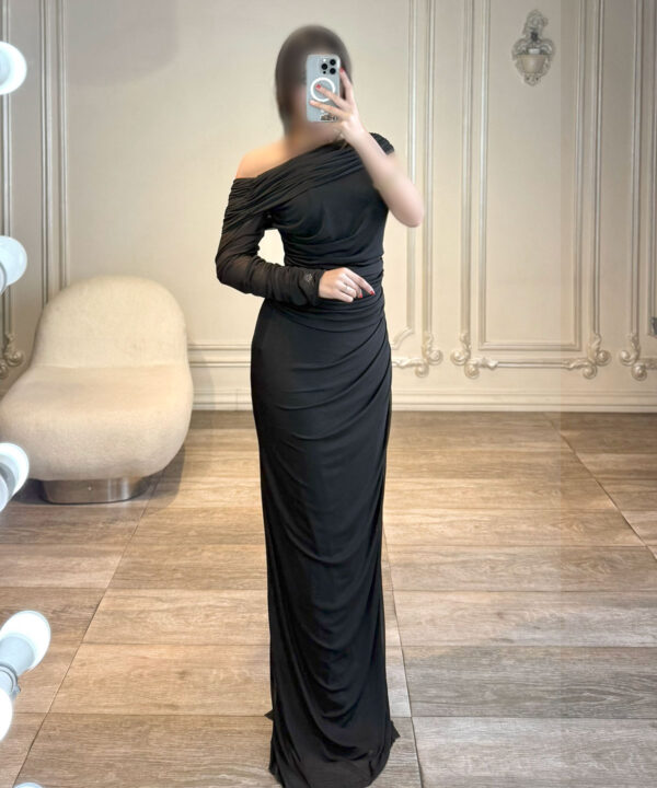 ماکسی ریون یقه رومی کد 2633