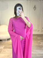 ماکسی آستین حریر کد 2874 - Image 2