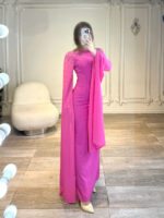 ماکسی آستین حریر کد 2874