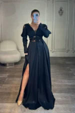 ماکسی آستین دار تور کد 2742 - Image 5