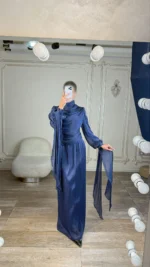 ماکسی ساتن ابریشمی کد 3161