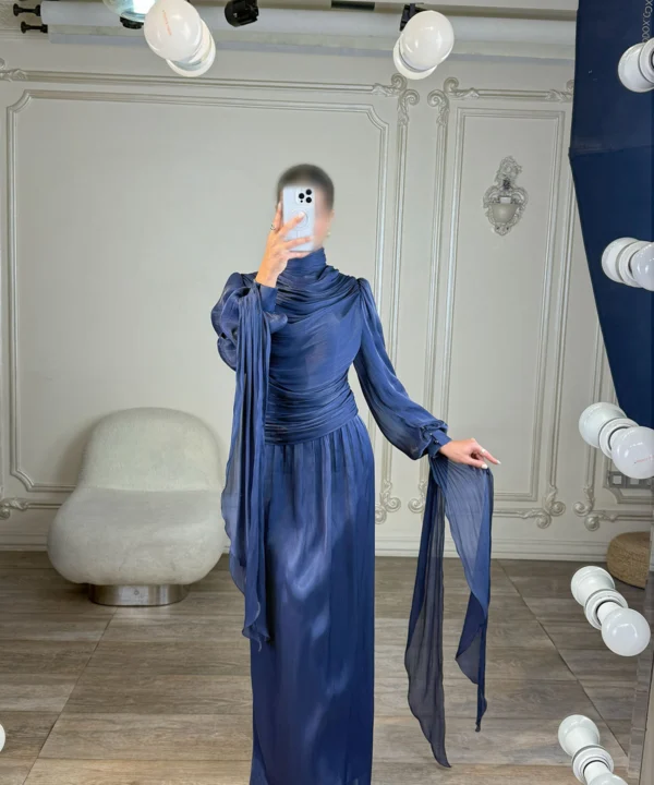 ماکسی ساتن ابریشمی کد 3161