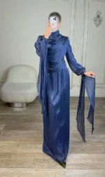 ماکسی ساتن ابریشمی کد 3161