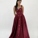 ماکسی پرنسسی نگین دار AB84