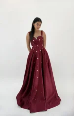 ماکسی پرنسسی نگین دار AB84