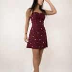 پیراهن دکلته سنگی 2925