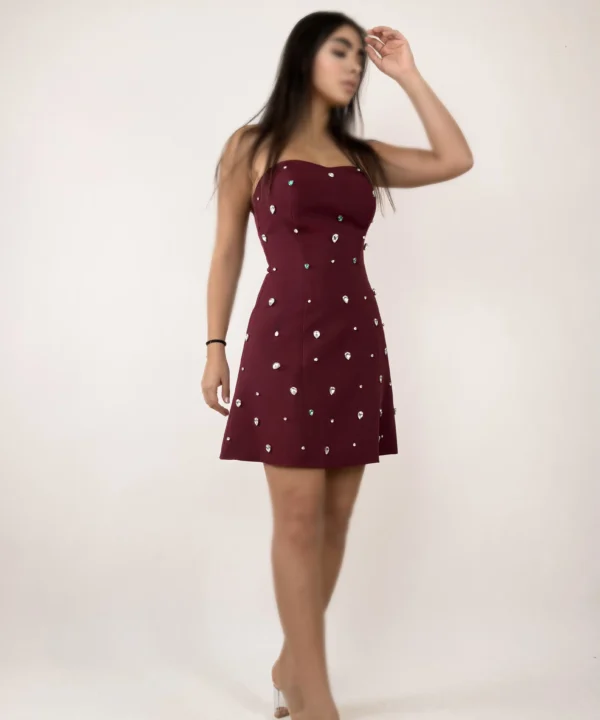 پیراهن دکلته سنگی 2525