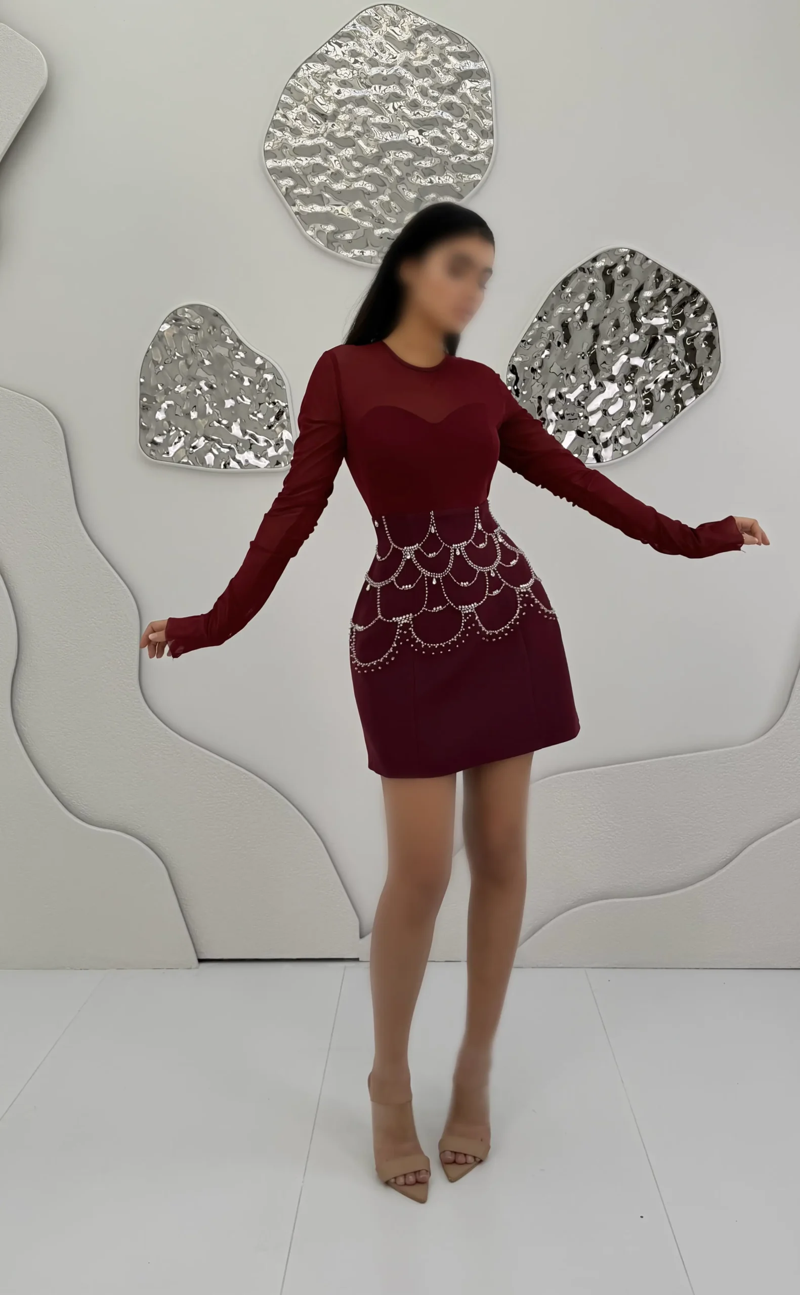 IMG_5804 ph پیراهن عروسکی آستین بلند i164 - Image 1