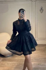 پیراهن عروسکی دانتل 4002004 - Image 2